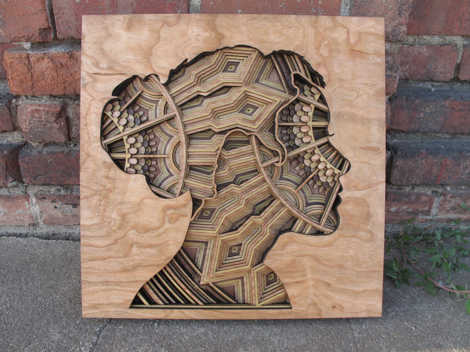 laser cut 3D wall art