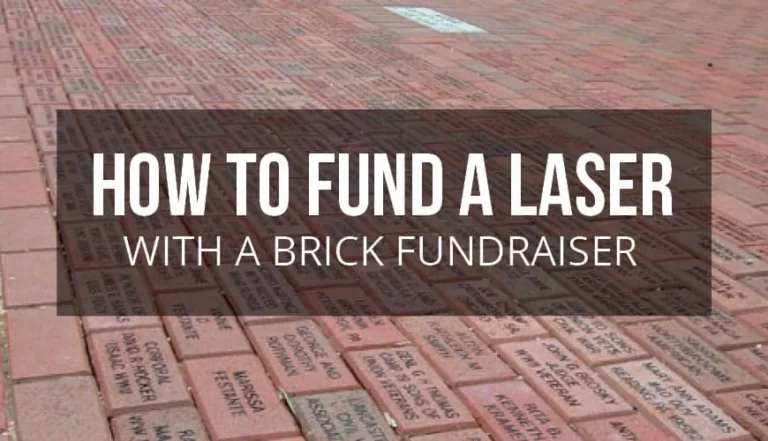 How Profit From a Brick Engraving Fundraiser Can Pay for 100% of Your AP Lazer