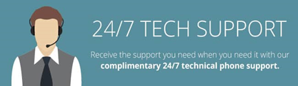 24/7 Tech support