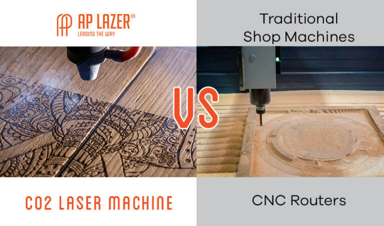 CO2 laser machines vs CNC routerscomparison