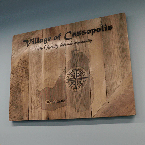 Wooden Signage